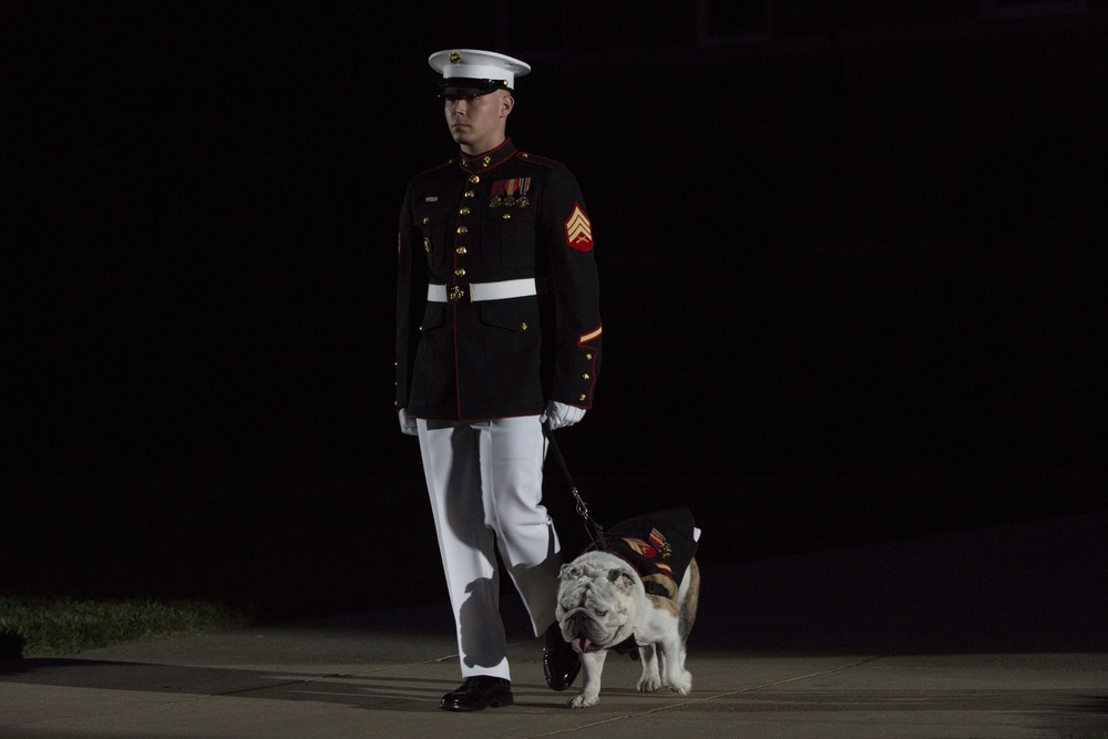 Marine Barracks Washington Evening Parade June 23, 2017