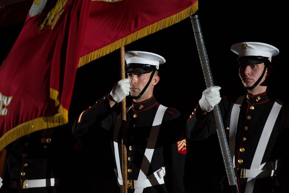 Marine Barracks Washington Evening Parade June 23, 2017