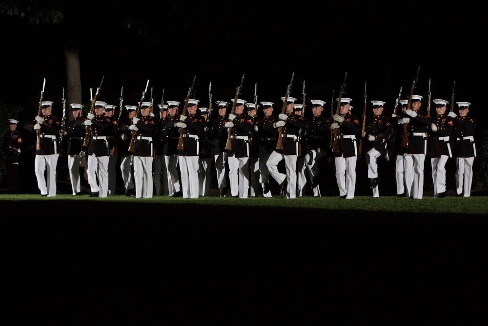 Marine Barracks Washington Evening Parade June 23, 2017