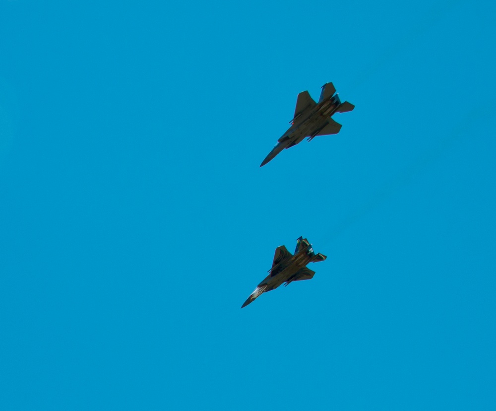 F-15 flyover at Sonoma