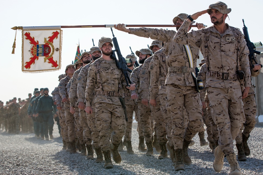Portugal Minister of National Defense José Alberto Azeredo Lopes visits the Besmaya Range Complex