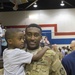 Soldiers spend time with their families