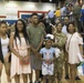 Soldiers spend time with their families