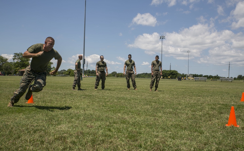 Hampton Roads Marines Compete in Regional HITT Preliminary Competition