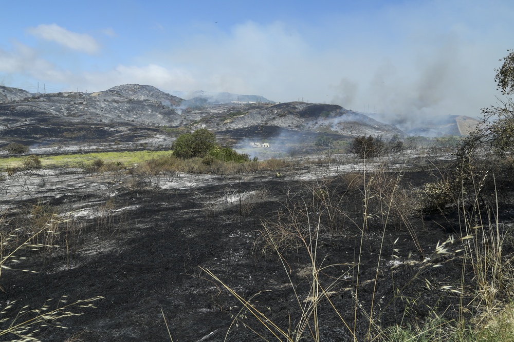 The Cristianitos Fire