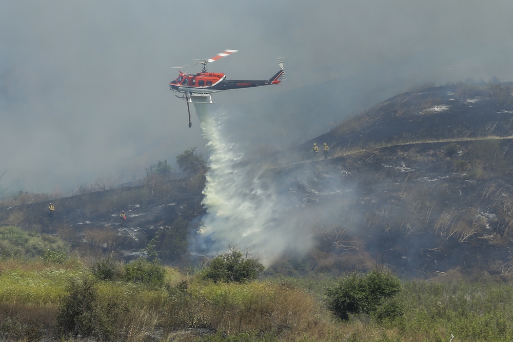 The Cristianitos Fire