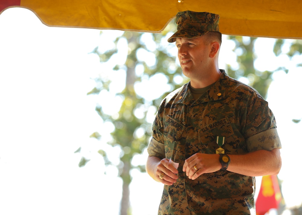 Headquarters and Service Company Change of Command