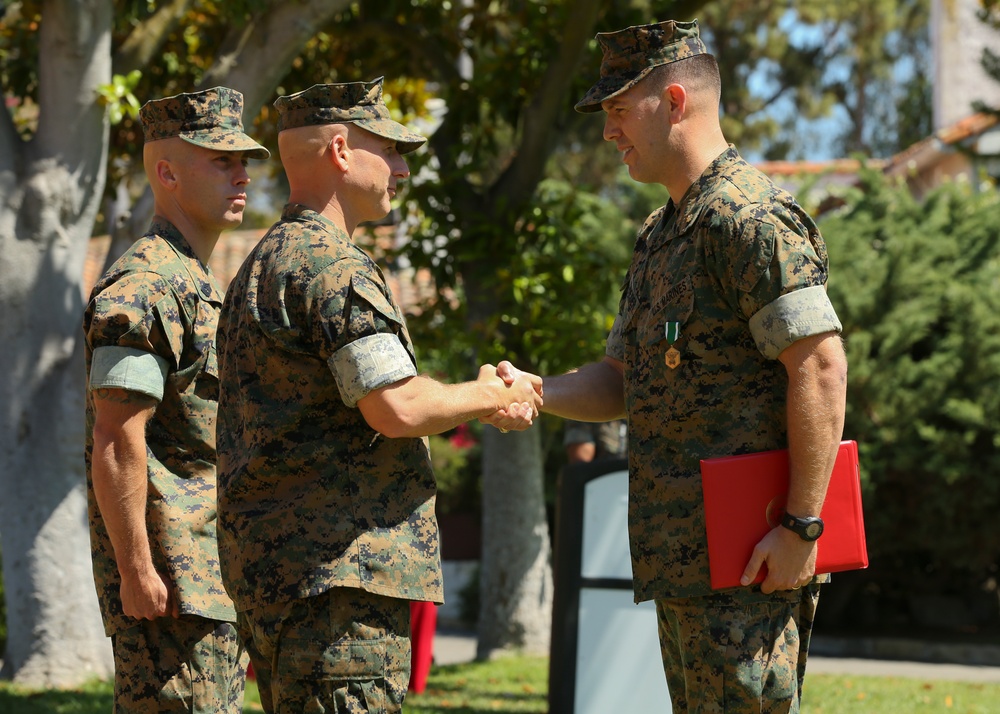 Headquarters and Service Company Change of Command