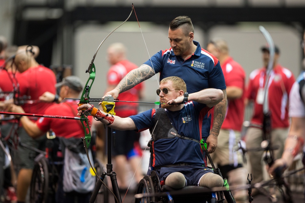 Warriors Practice for 2017 DoD Warrior Games