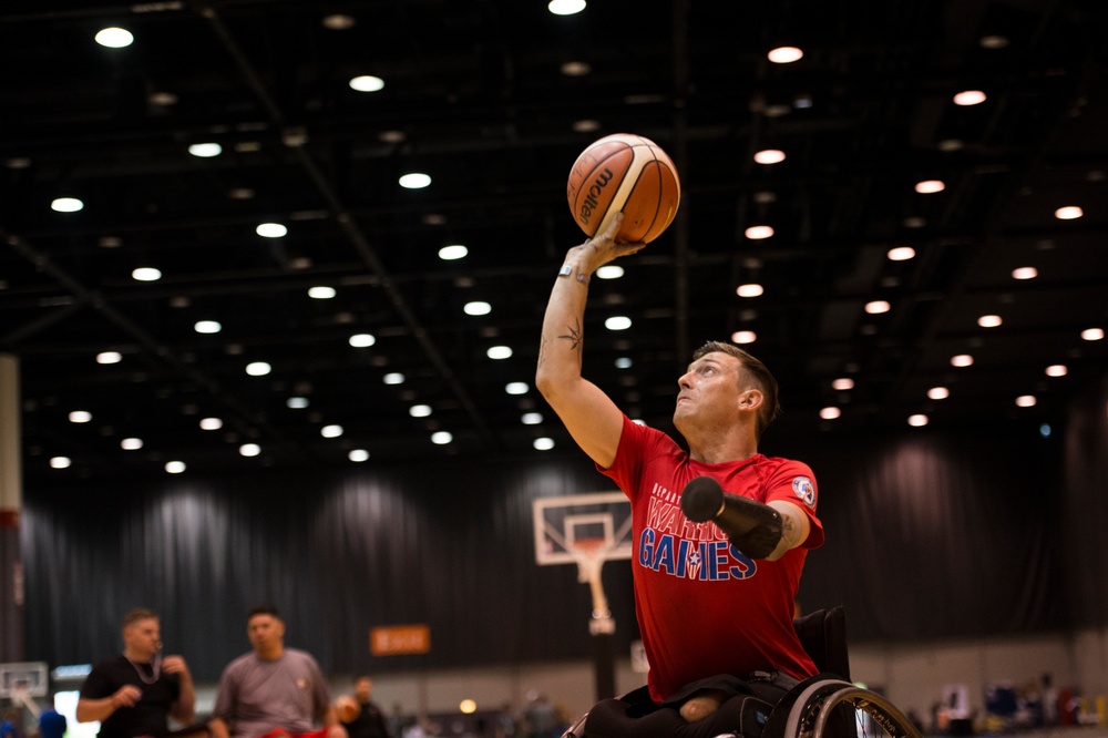Warriors Practice for 2017 DoD Warrior Games