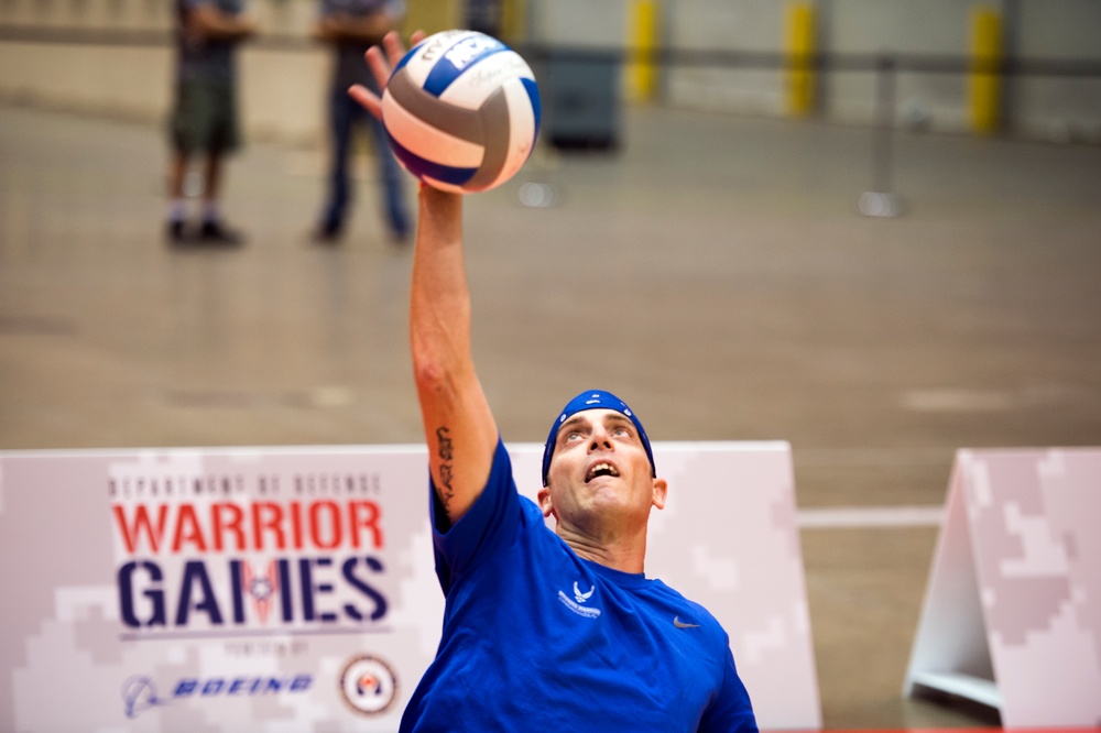 Warriors Practice for 2017 DoD Warrior Games