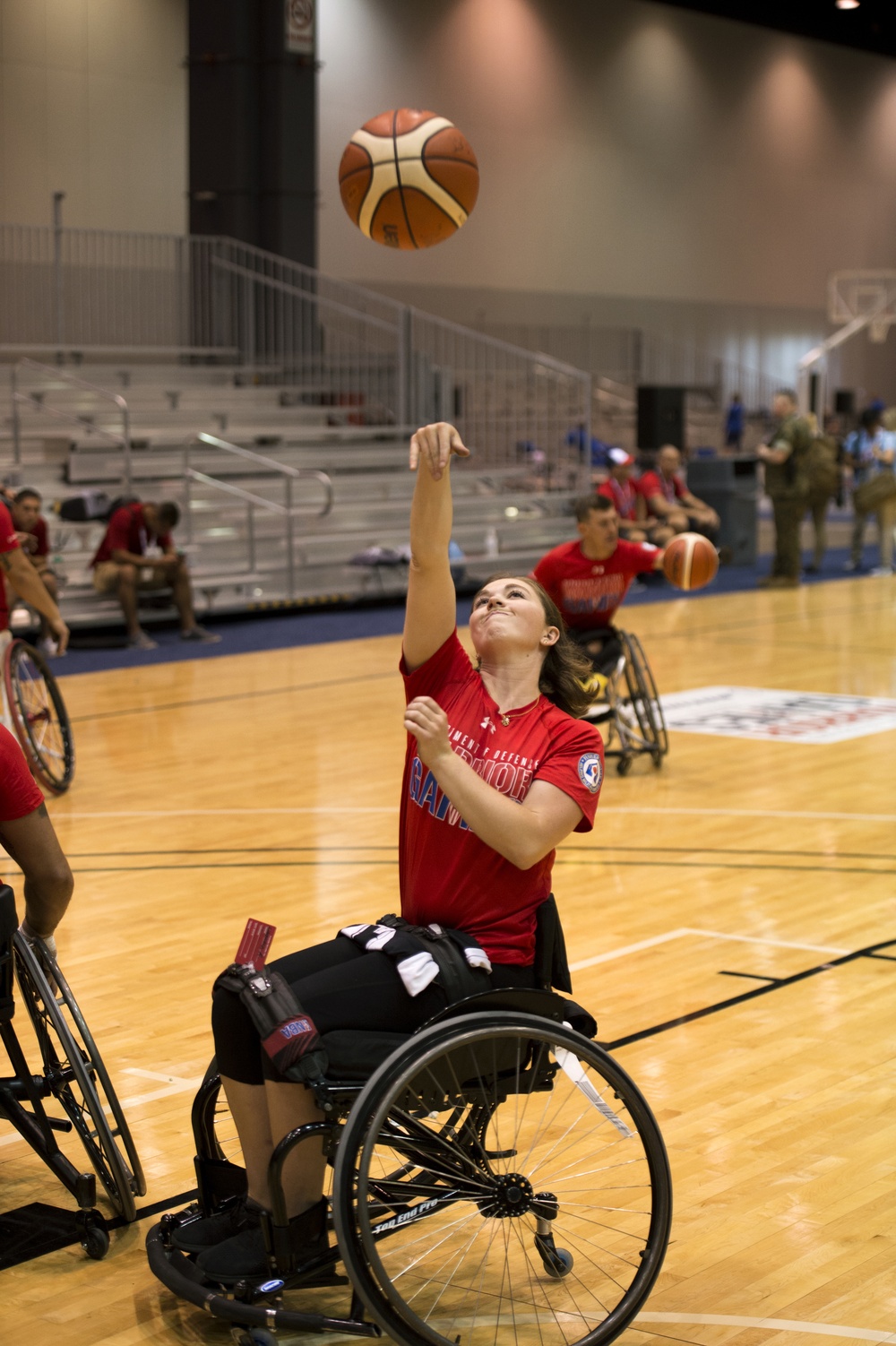 Warriors Practice for 2017 DoD Warrior Games