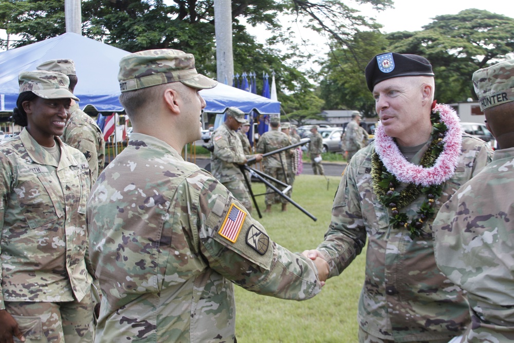 8th Theater Sustainment Command welcomes new command sergeant major