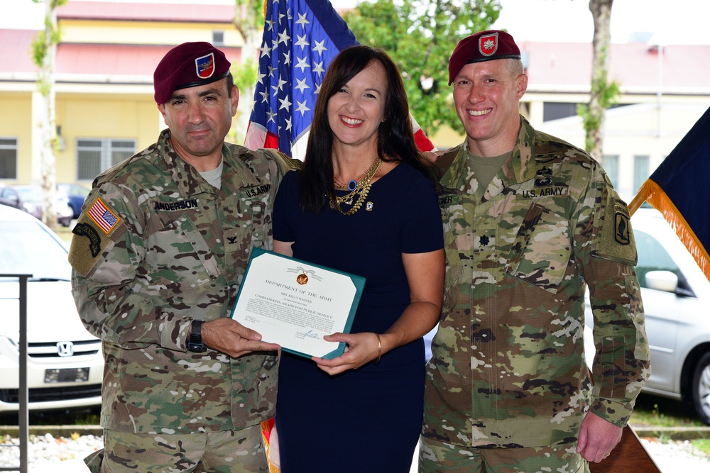 Change of Command Ceremony, 1st Battalion 503rd Infantry Regiment, 173rd Airborne Brigade