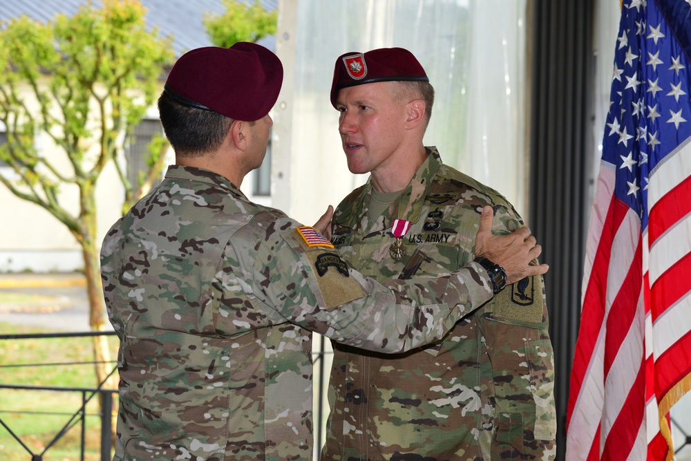 Change of Command Ceremony, 1st Battalion 503rd Infantry Regiment, 173rd Airborne Brigade