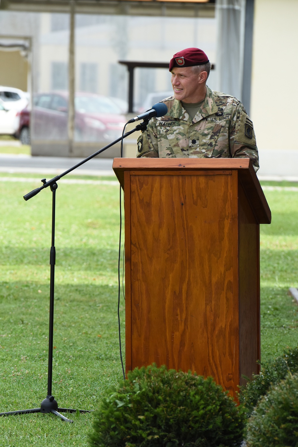 Change of Command Ceremony, 1st Battalion 503rd Infantry Regiment, 173rd Airborne Brigade