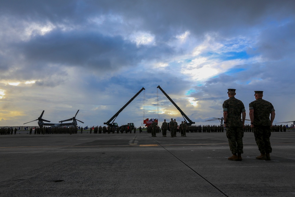 1st MAW Change of Command Ceremony