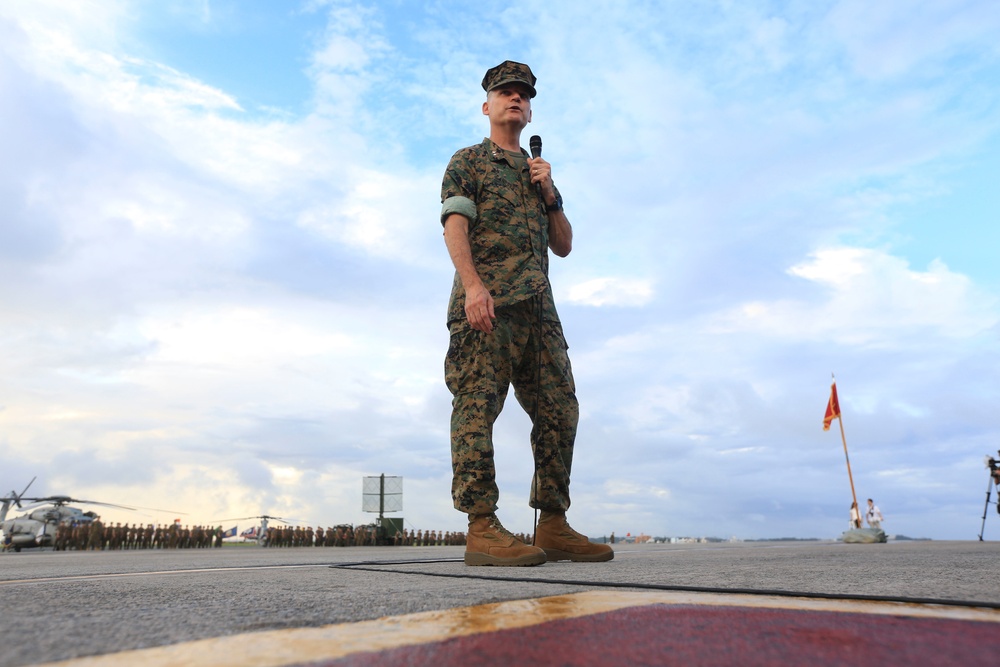 1st MAW Change of Command Ceremony