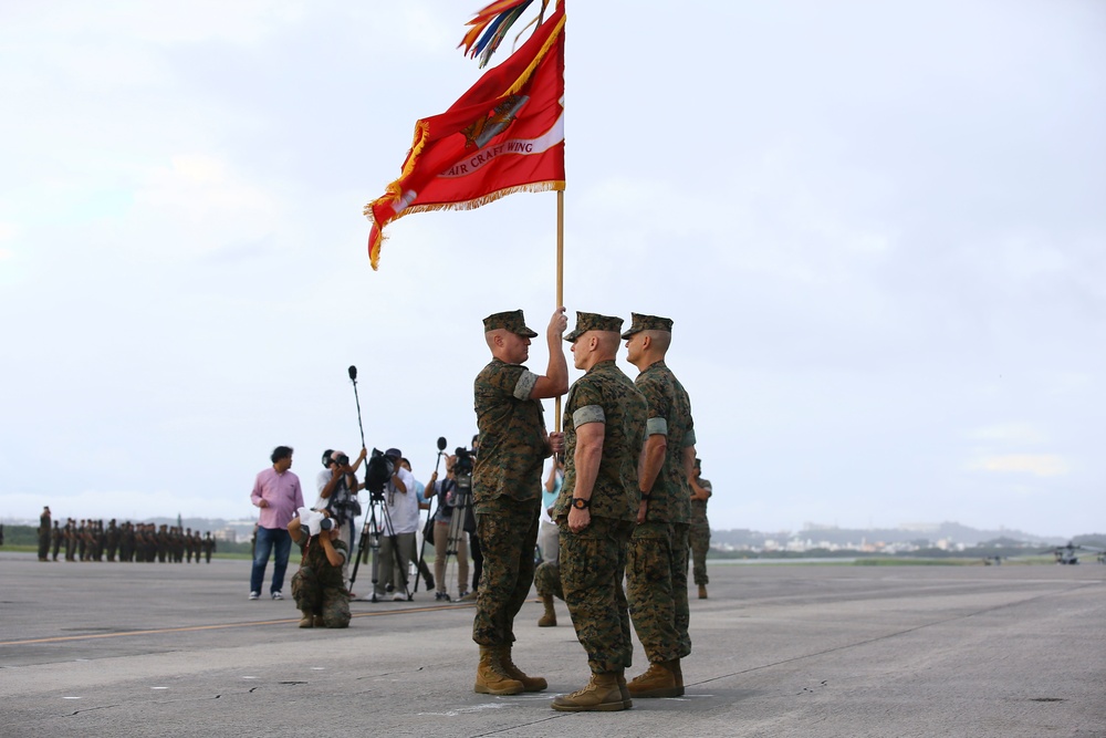 1st MAW Change of Command Ceremony