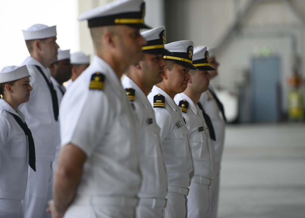 Naval Air Facility Misawa Holds Change of Command Ceremony