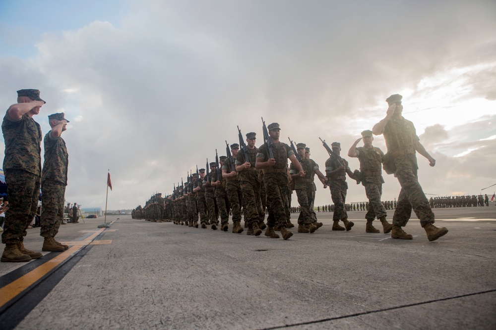 1st MAW Change of Command Ceremony