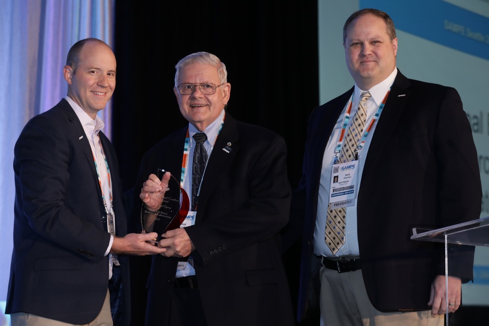 SAMPE honors AFRL with inaugural Organizational Excellence Award