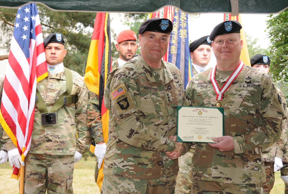 Gamble says 'Thank You' as 21st changes command