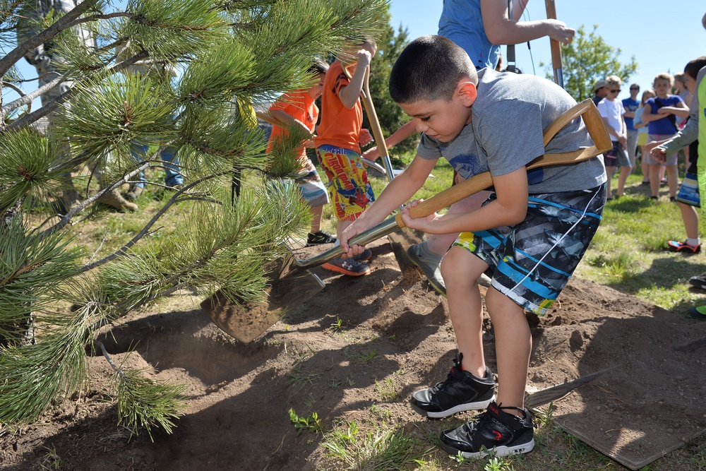 CDC plants Arbor Day tree