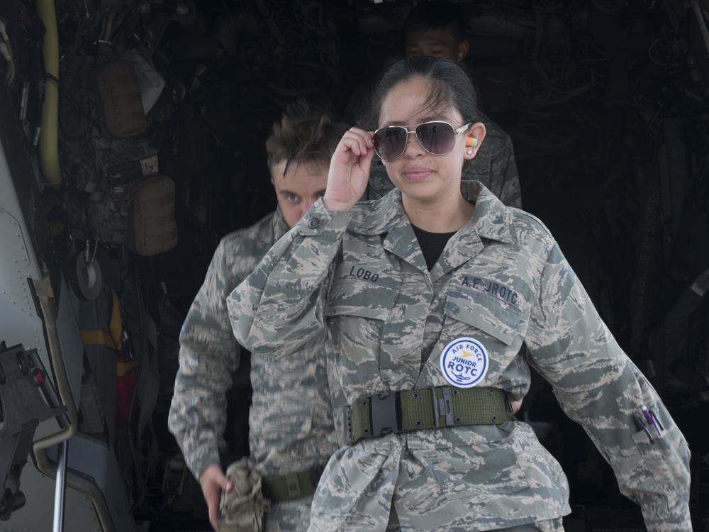 Junior ROTC cadets fly high in Osprey and Talon