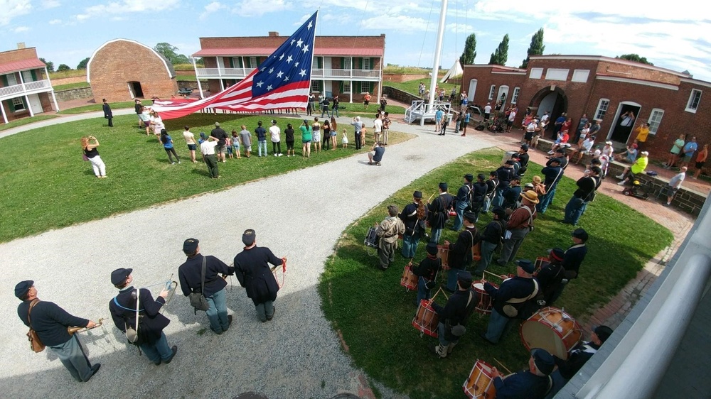 Screaming Eagle band members help teach 19th Century music in Maryland