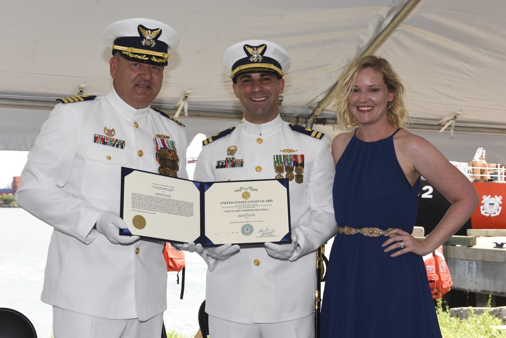 Coast Guard Cutter Sitkinak Holds Change of Command