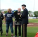 Military appreciation night at FM Redhawks baseball game, Fargo, N.D.