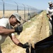 Travis Troops Build Fence To Protect California Tiger Salamander