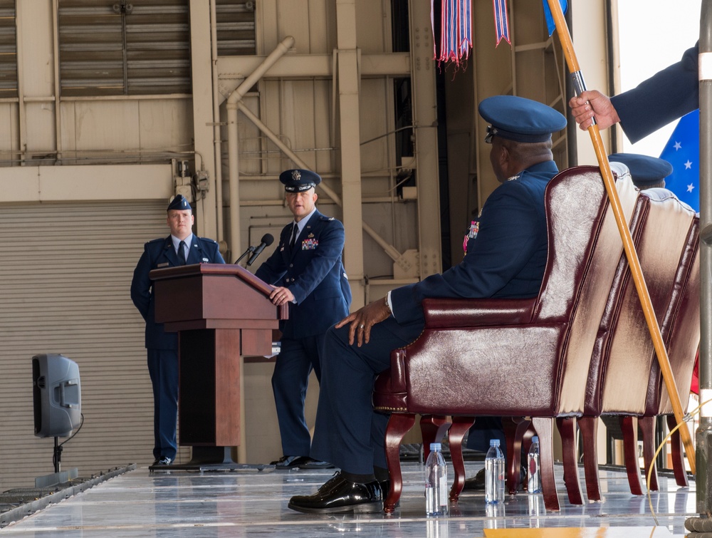 60 MXG Change of Command Col. Scott/Col. Hammerschmidt