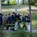 South Korean President Visit to Jangjin (Chosin) Reservoir Memorial Wreath Laying