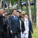 South Korean President Visit to Jangjin (Chosin) Reservoir Memorial Wreath Laying