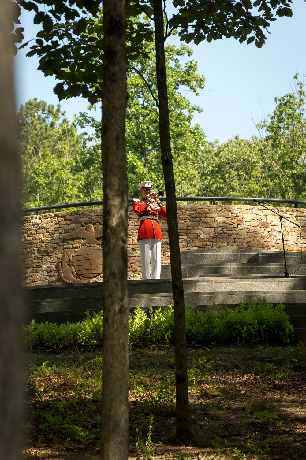 South Korean President Visit to Jangjin (Chosin) Reservoir Memorial Wreath Laying
