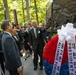 South Korean President Visit to Jangjin (Chosin) Reservoir Memorial Wreath Laying