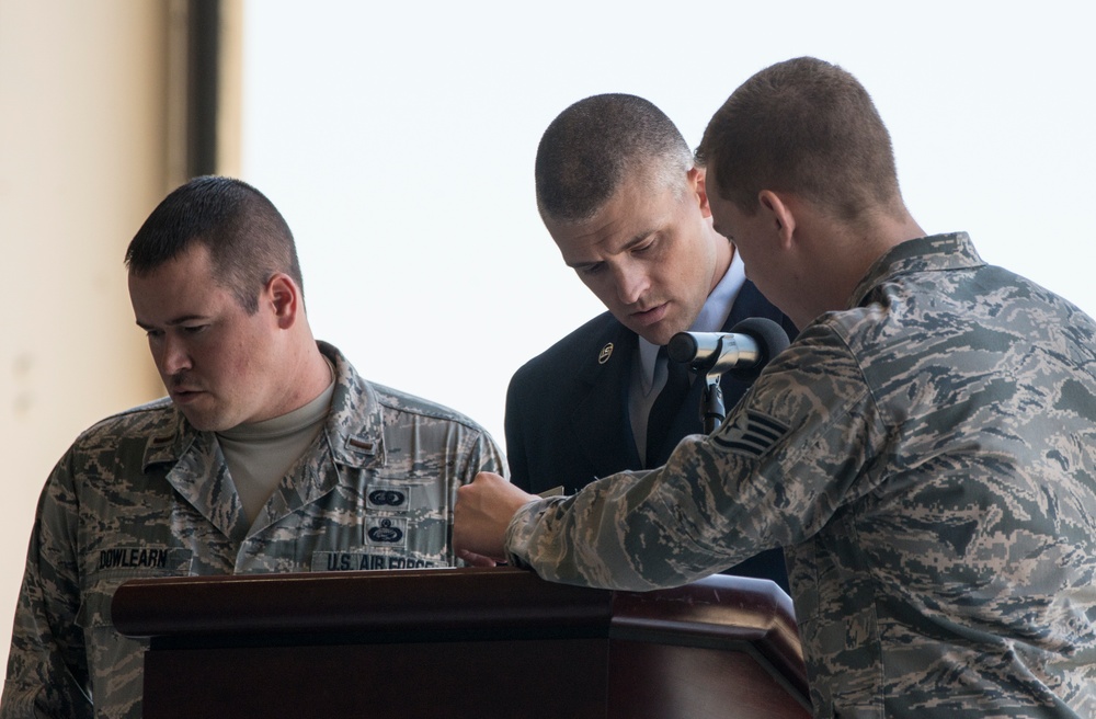 Retirement Ceremony Honoring Col. Earl Scott