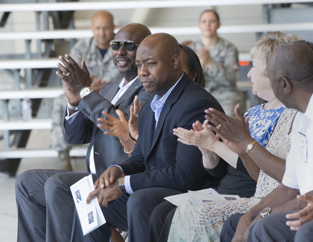 Retirement Ceremony Honoring Col. Earl Scott