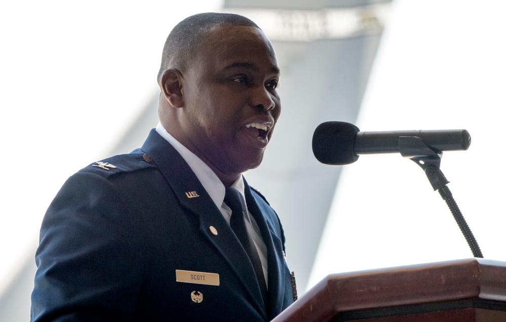 Retirement Ceremony Honoring Col. Earl Scott