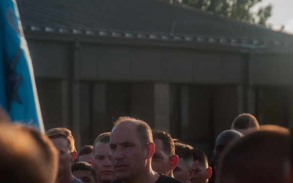 Maj. Gen. Poppas recognizes Strike Troops