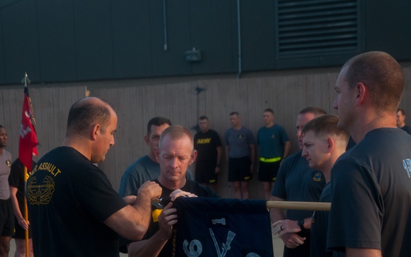 Maj. Gen. Poppas recognizes Strike Troops