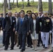 President Moon Jae-in of the Republic of Korea visits the National Museum of the Marine Corps