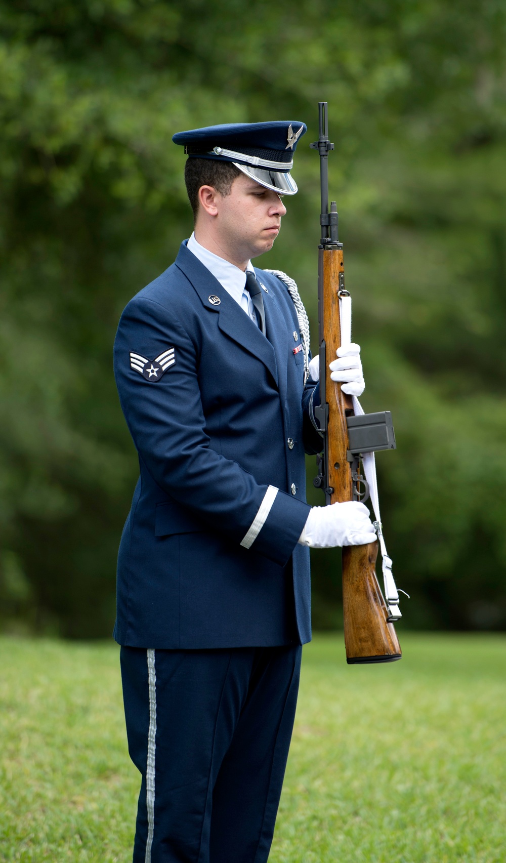 Airman honors grandfather through service