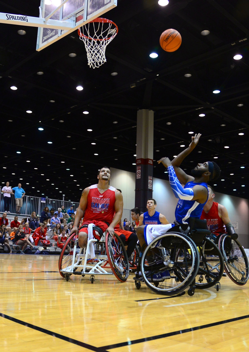2017 Warrior Games events commence: Wheelchair basketball