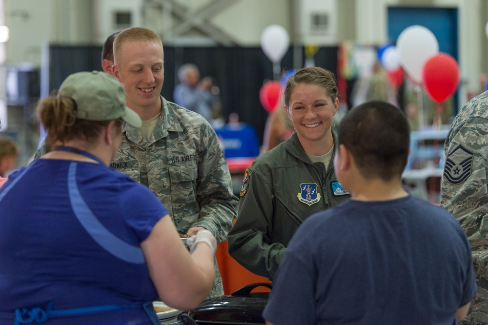 Military and civilians celebrate diversity at multi-cultural event