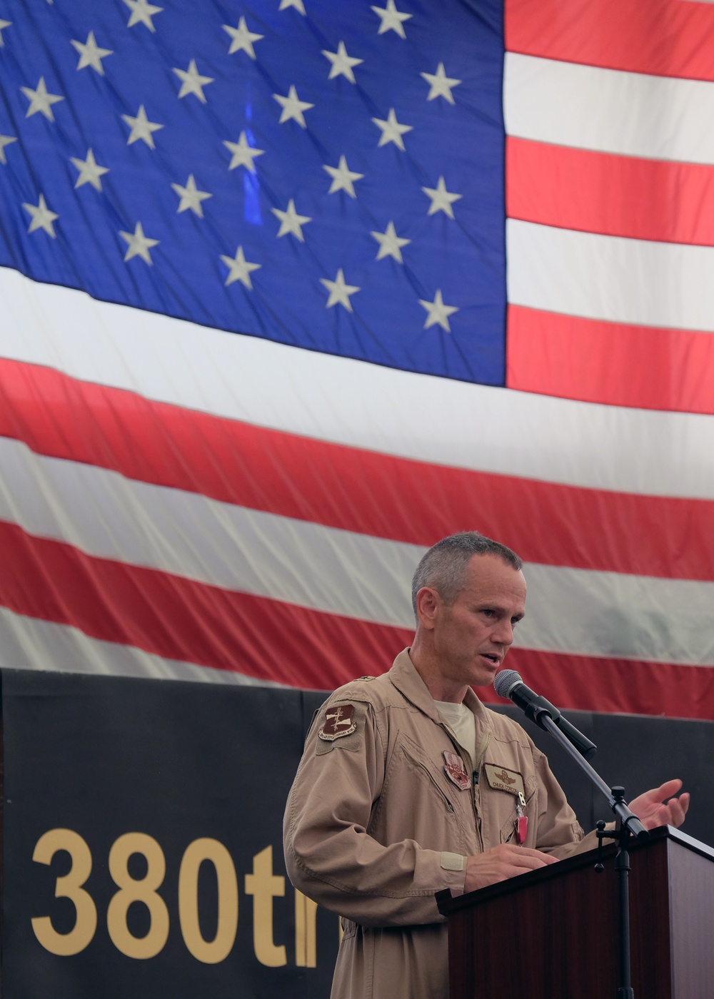 380 AEW welcomes Brig. Gen. France