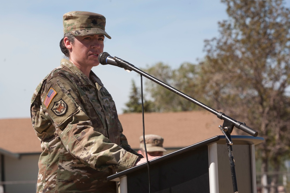 AZ Guard Transportation Battalion Welcomes New Commander