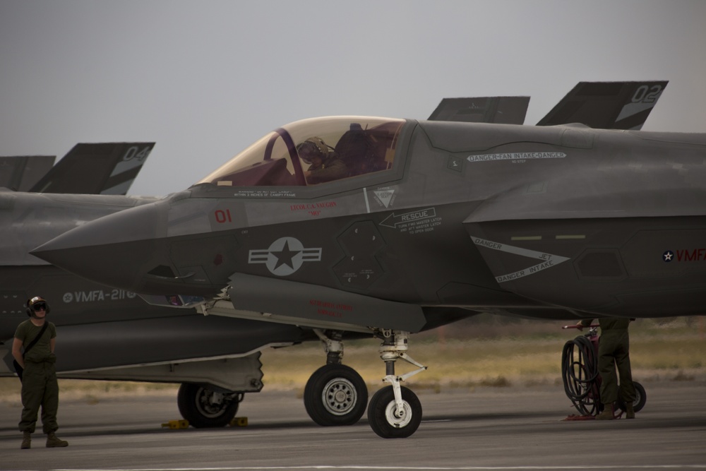 Avengers assemble: Marine Corps, Air Force F-35s come together for ground-breaking exercise